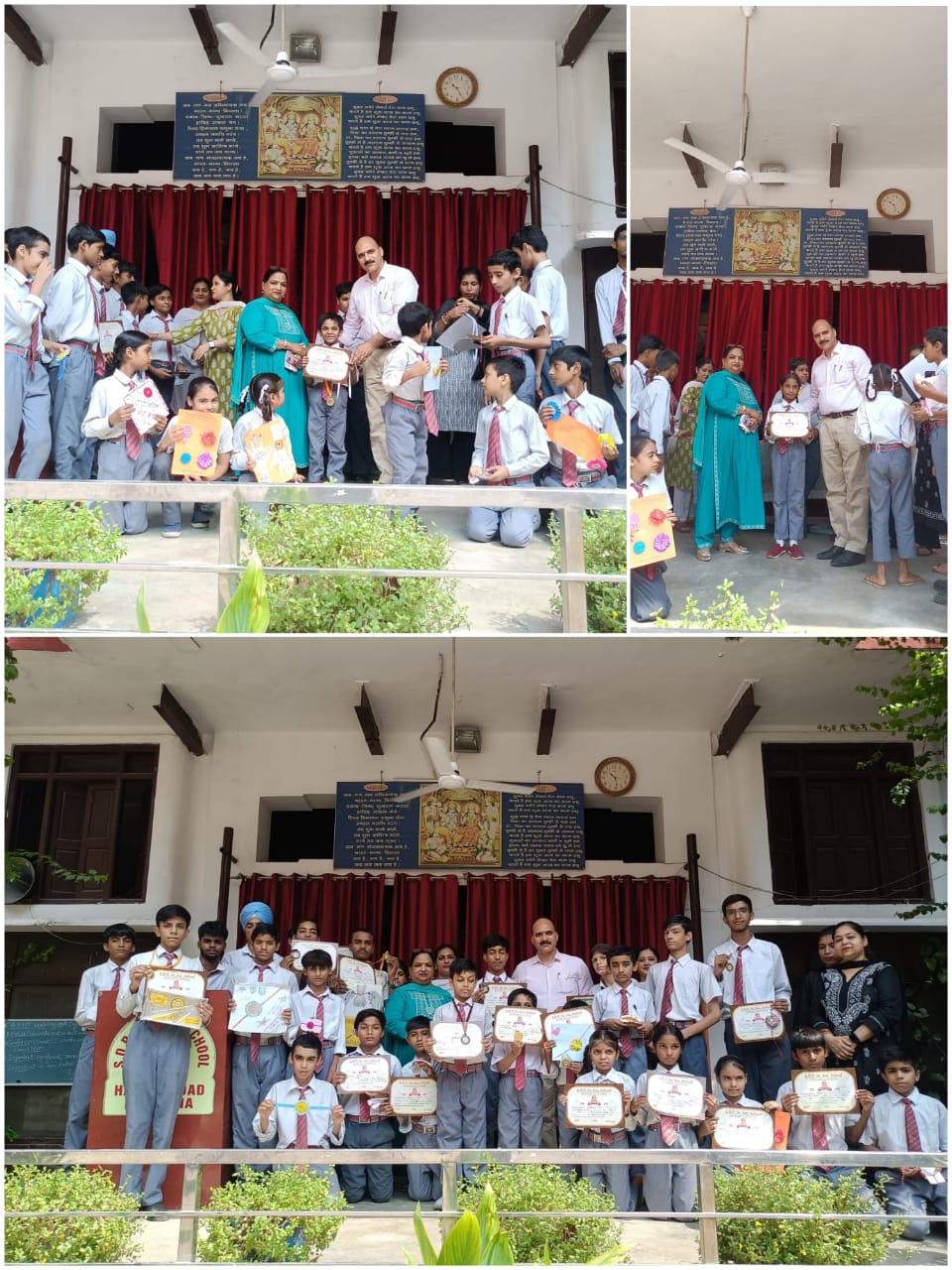 ORGANISED RAKHI MAKING COMPETITION.